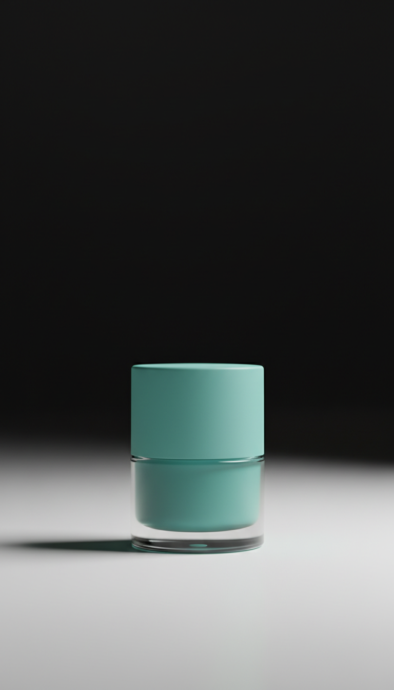 Gel eyeliner in fresh teal