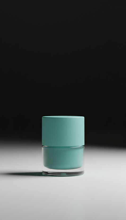 Gel eyeliner in fresh teal