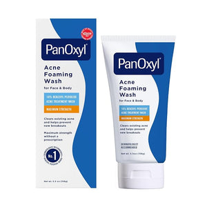 PanOxyl Maximum Strength Acne Wash – Home Spa Essential