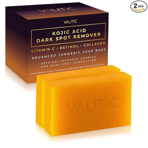 Valitic GlowCare Soap Bars – Brightening & Nourishing Skincare Duo