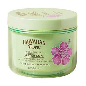 Hawaiian Tropic After Sun Body Butter with Coconut Oil, 8oz