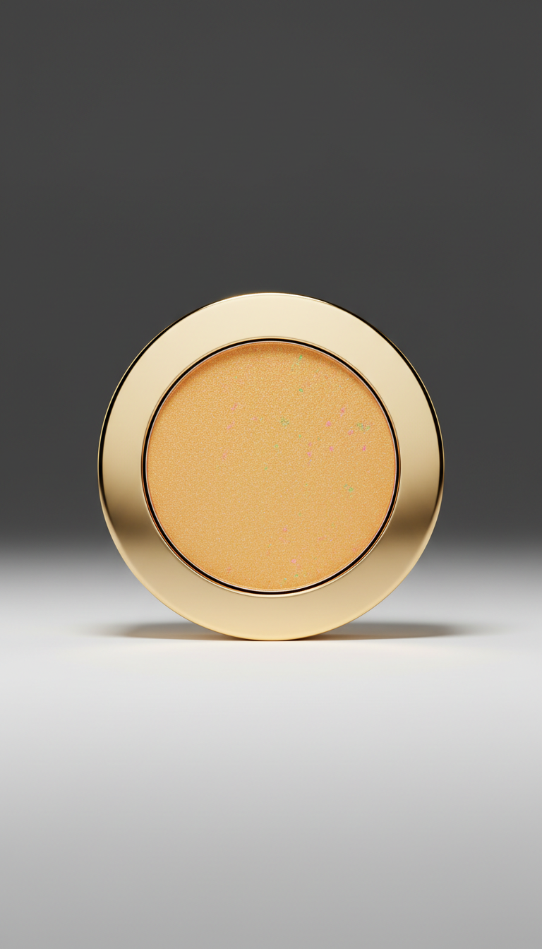 Illuminating compact in citrine flash