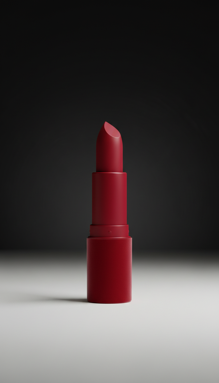 Velvet lipstick in crimson pop