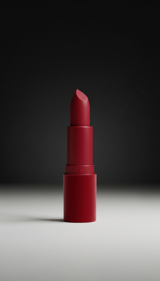 Velvet lipstick in crimson pop